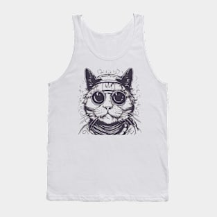 Mr dr cool cat in the house Tank Top